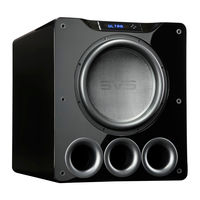 Svs PB16-Ultra User Manual
