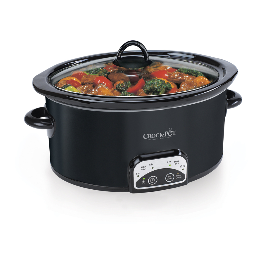 Crock-Pot Stoneware SCV400 Owner's Manual