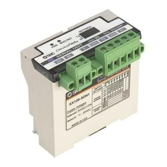 SMC Networks EX120-SCM1 Manual