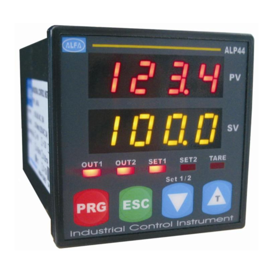 Alfa Network ALP 44 Measuring Instruments Manuals