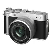 FujiFilm X-A7 Owner's Manual