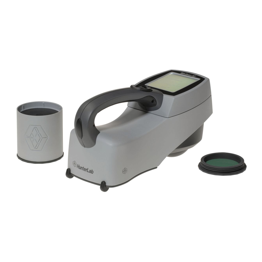 HunterLab MiniScan EZ Quick Start Manual