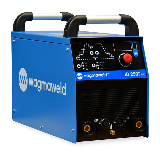 Magmaweld ID 250T DC User Manual
