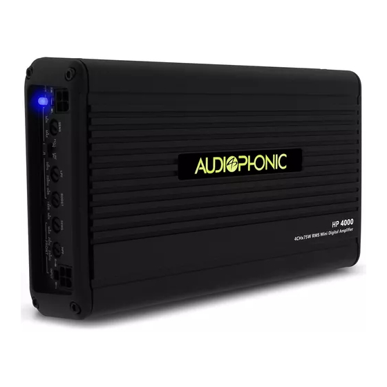Audiophonic HP 4000 Installation Manual