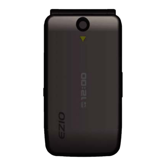 User Manuals: Ezio SL599 Cell Phone