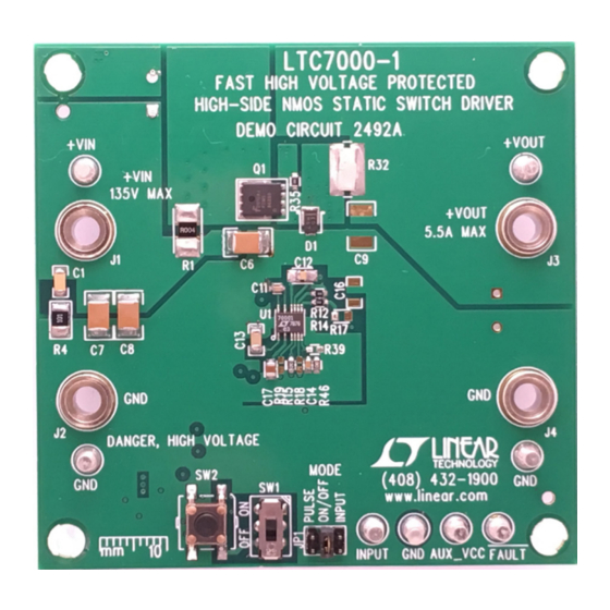 Linear Technology LTC7000-1 Demo Manual