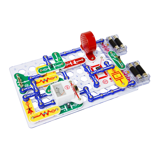 ELENCO ELECTRONICS ELECTRONIC SNAP CIRCUITS PRO SC500 INSTRUCTION
