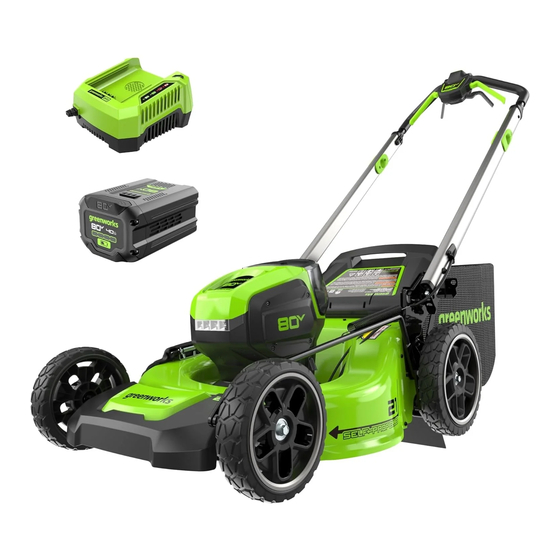 GreenWorks MO80L416 Operator's Manual