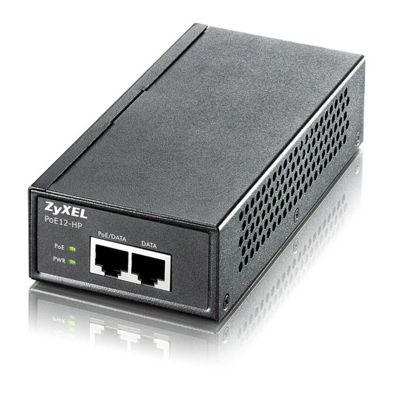 ZyXEL Communications POE12-HP User Manual