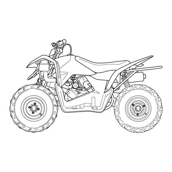 Suzuki LT-Z90K7 2007 Service Manual