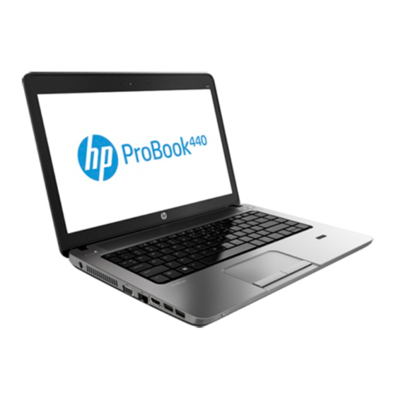 HP ProBook 440 G0 Manuals