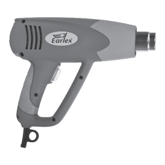 Earlex HG2000 Operating Instructions