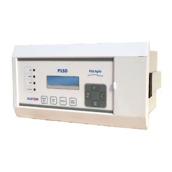 Alstom MiCOM P50 Agile P15D Technical Manual