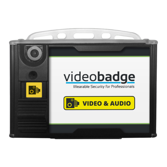edesix videobadge VB-200 Series Quick Start Manual