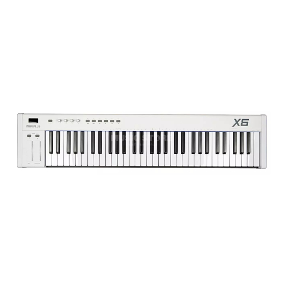 midiplus X6 User Manual