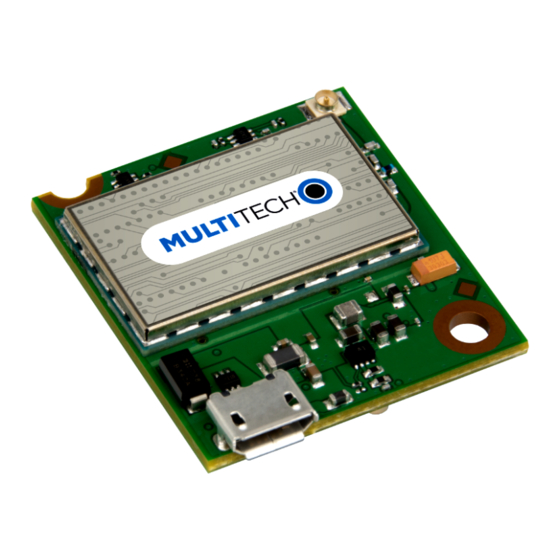 Multitech Dragonfly Nano MTQN-MNG3-B02 Device Manual
