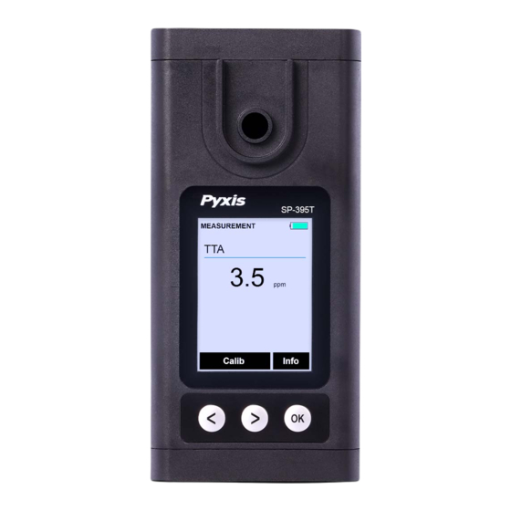 Pyxis SP-395T User Manual