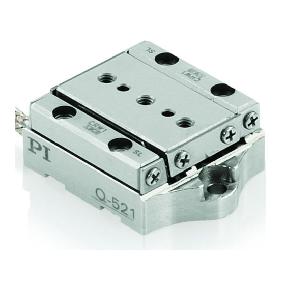 PI Q-521 Series User Manual