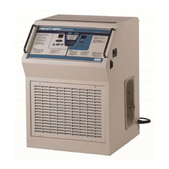 Cincinnati Sub-Zero HEMOTHERM 400CE Operation Manual