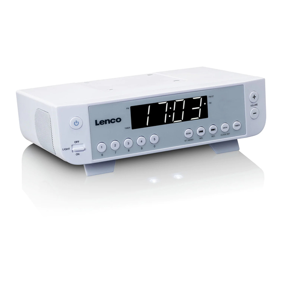 LENCO KCR-11WH User Manual