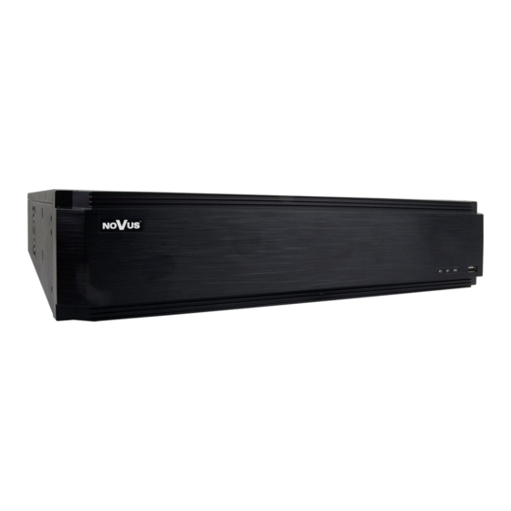 Novus NVR-6332-H8/FR User Manual