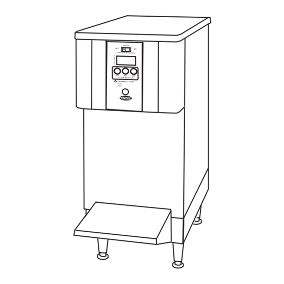 Hatco ATMOSPHERIC AWD-12 Series Installation And Operating Manual