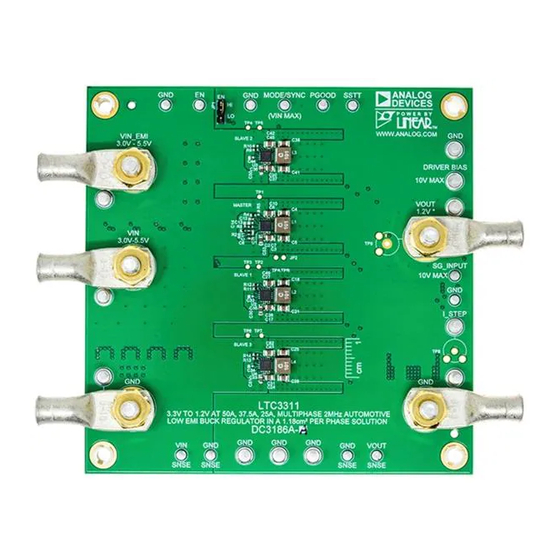 Analog Devices DC3186A Demo Manual