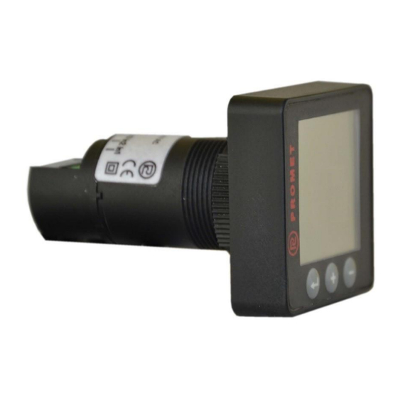 Promet MD22-TFT User Manual