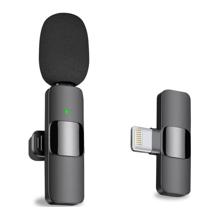 MayBesta AN151 - Professional Wireless Lavalier Lapel Microphone for iPhone, iPad Manual
