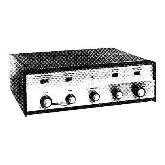 Harman Kardon AX20 Instruction Manual