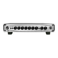 Gallien-Krueger MB500 Owner's Manual