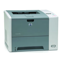 HP LaserJet P3005d User Manual