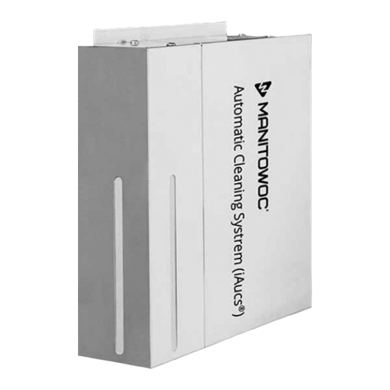 Manitowoc iAuCS Installation, Operation And Maintenance Manual