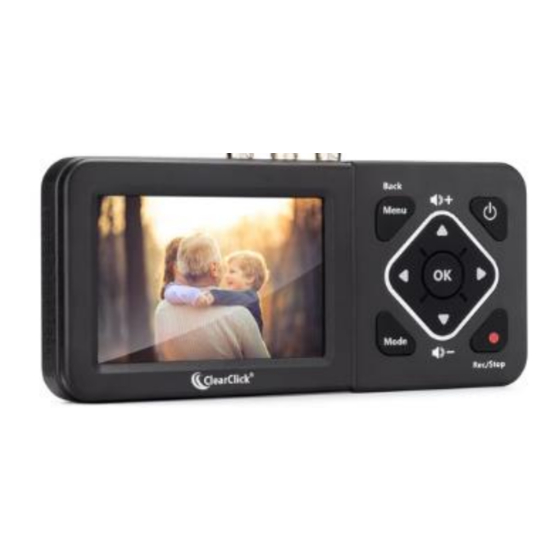 ClearClick Video 2 Digital User Manual