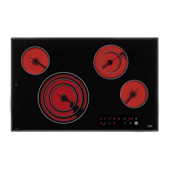 Teka TR 841 Installation Instructions And Recommendations For Using And Maintaining