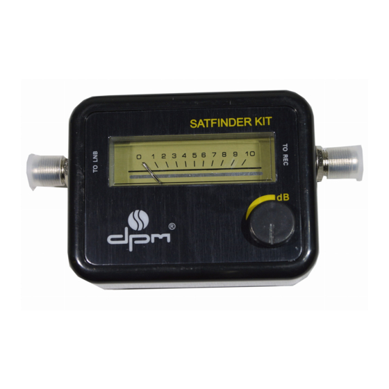 DPM SATFINDER KIT Manual