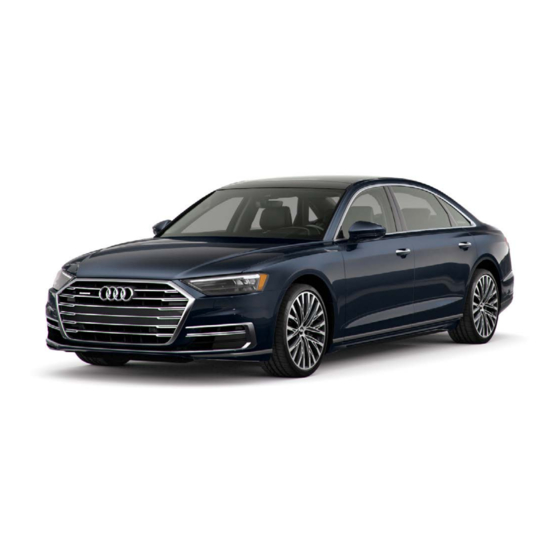 Audi A8 2019 Service Training