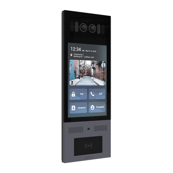 Akuvox X915 Series Quick Manual