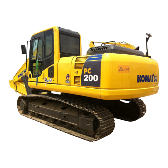 Komatsu GALEO PC200 Manuals