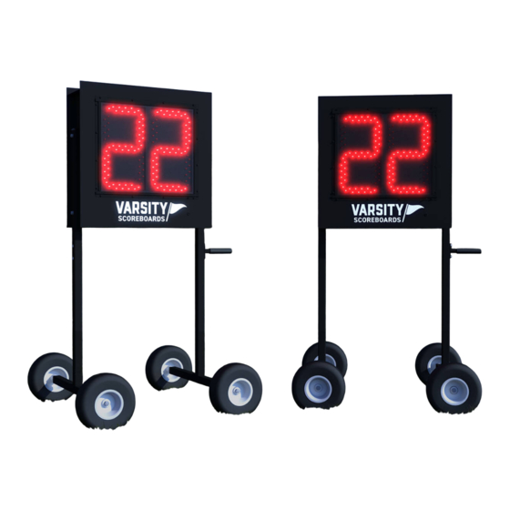 VARSITY Scoreboards 1300 Installation Manual
