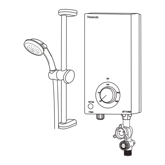 Panasonic DH-3VL1 Operating And Installation Instructions