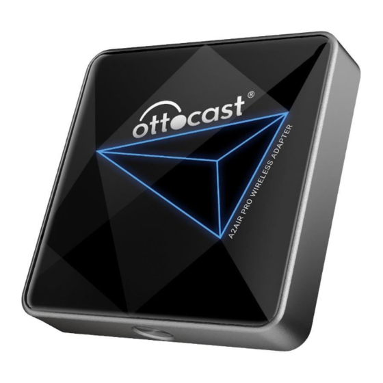 Ottocast A2AIR Pro User Manual