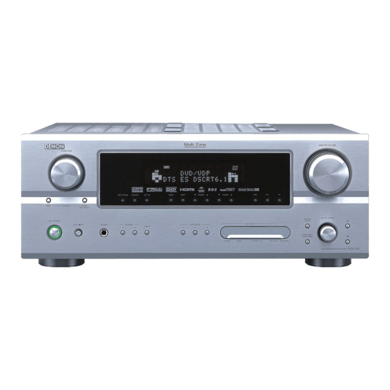 Denon AVR-2307 Service Manual