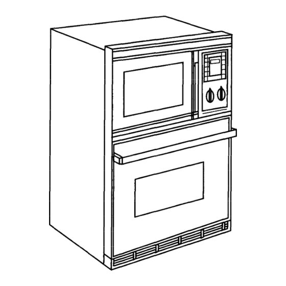 KitchenAid Combi Microwave &Thermal Oven Installation Instructions