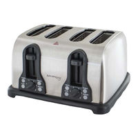 Kitchen Living 4 Slice Toaster User Manual