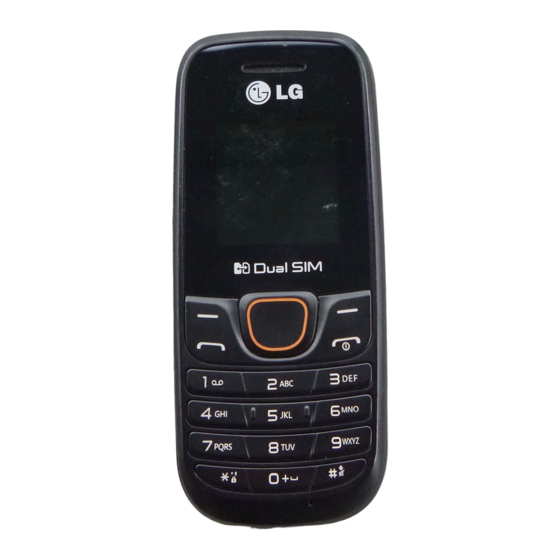 User Manuals: LG A275 GSM Cell Phone