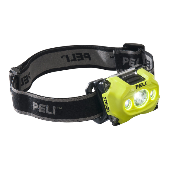 PELI 2765Z0 Quick Start Manual