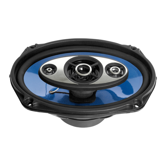 User Manuals: Hyundai H-CSA694 Coaxial Speaker