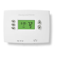 resideo Honeywell Home PRO TH2110DH Installation Manual