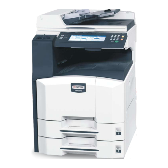 Kyocera KM-2540 Advanced Operation Manual
